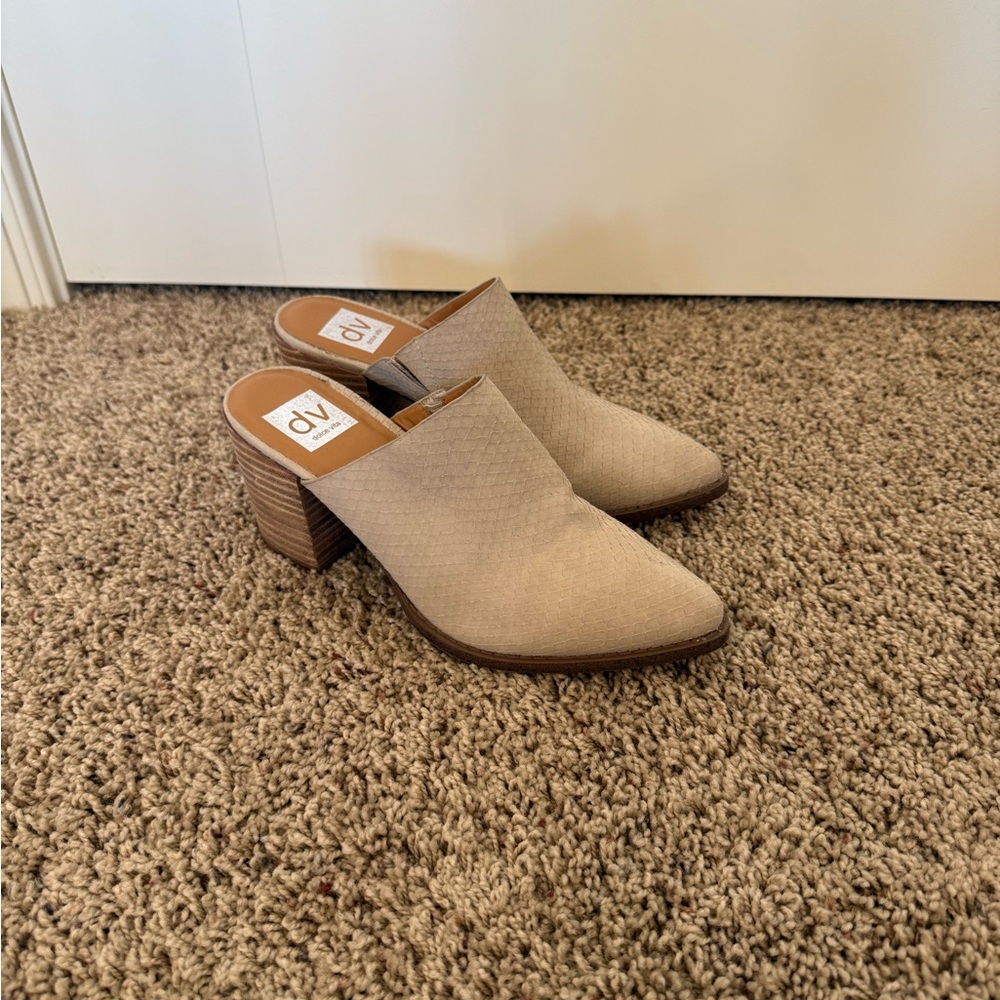 DV by Dolce Vita Cream Mules